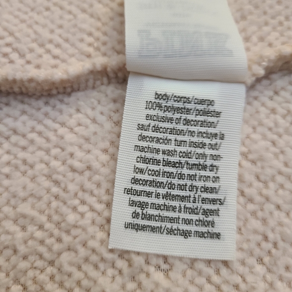 Victoria's Secret PINK Army Zip Up Sherpa Size Large - Picture 13 of 14